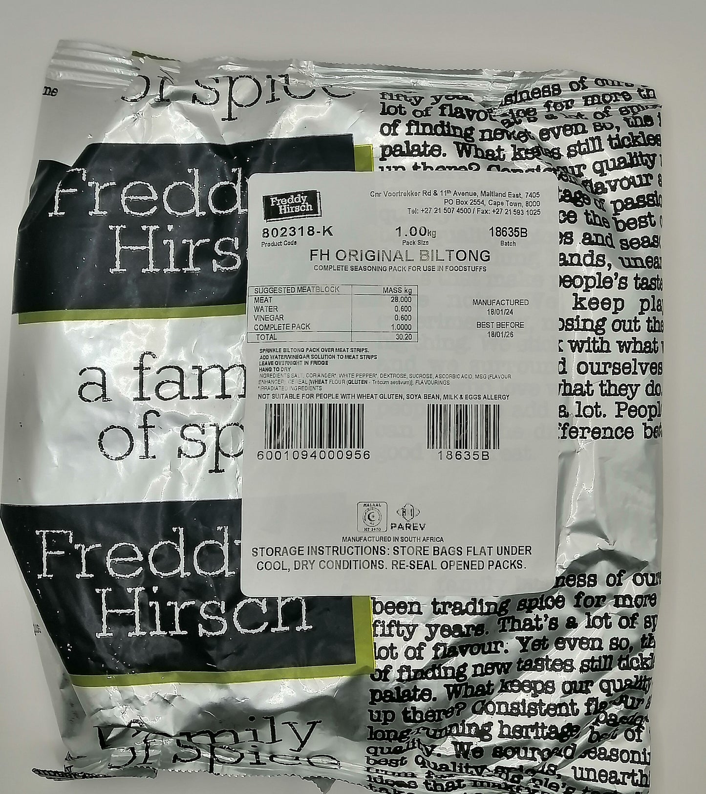 FH Original Biltong Seasoning